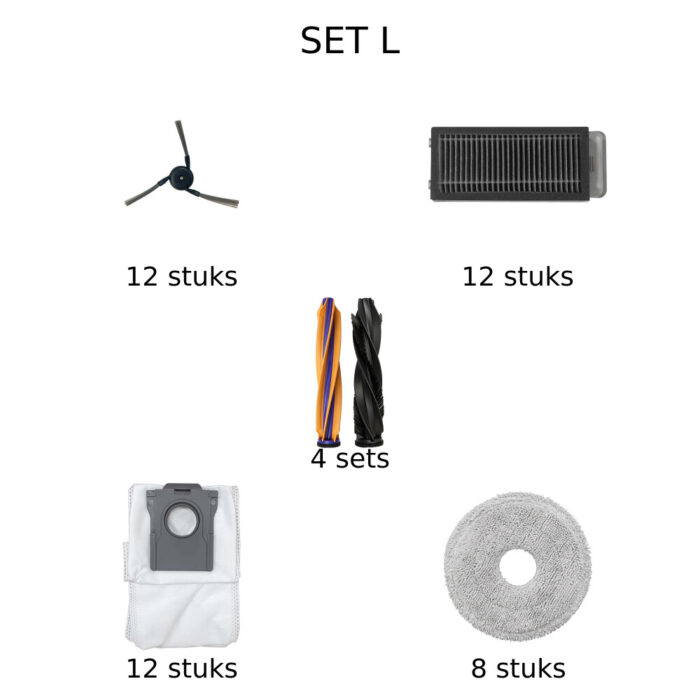 Vervangingsset L voor Dreame L60 Ultra CE